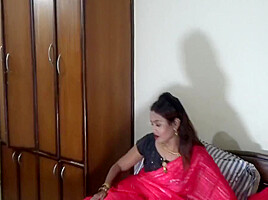 Two Unsatisfied House Wife Met And Made A Superb Lesbo Session With All Dirty Talk In Hindi