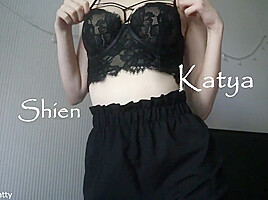 Katya Shien - Tore The Pantyhose Of A Schoolgirl And Fu