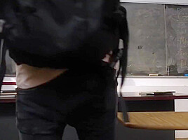 Diego Perez And Shay Sights In The Teacher Exposed Her Tits In Front Of A Student To Inspire Him