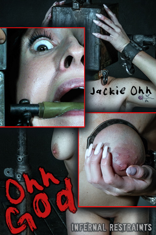 Jackie Ohh Busty Is Chain Bound With Head In A Box In Kinky ...