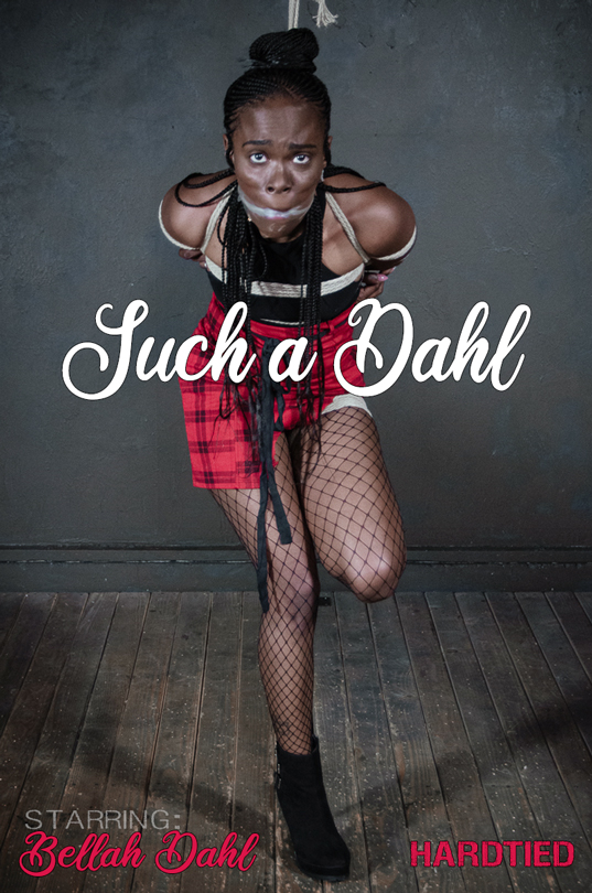 Bellah Dahl Ebony In Net Pantyhose Is Rope Bound And Sex Toy...