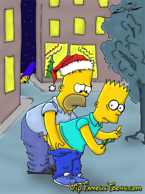 Simpsons Family Christmas Hardcore Orgy (Anime Hentai Cartoo...